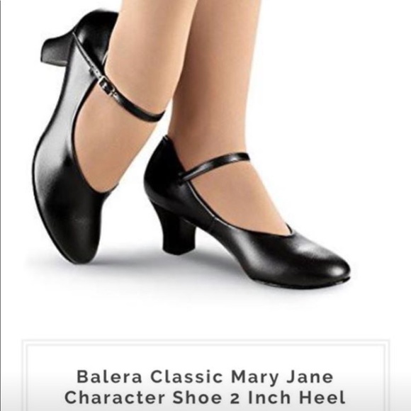 balera Shoes - Mary Jane character theater dance shoes